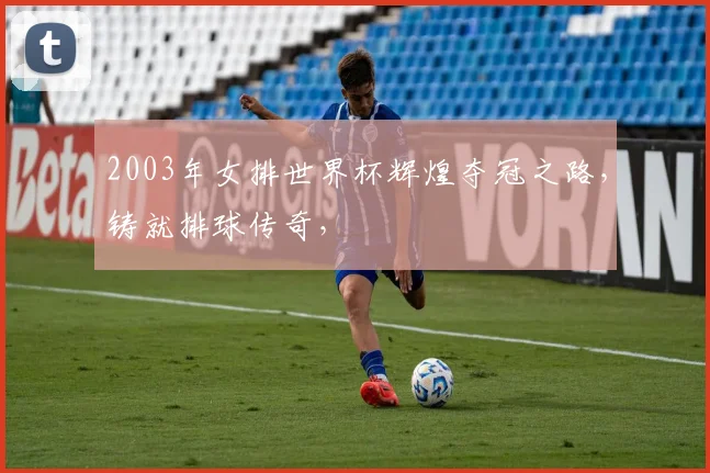 2003年女排世界杯辉煌夺冠之路，铸就排球传奇，